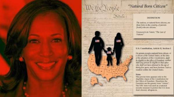 Just Like The Usurper, Kamala Harris Is Not A Natural Born Citizen & Here's The Evidence (Video) - Setting Brushfires