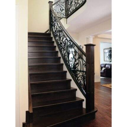 Wooden Stair Tread and Riser Vaughan, ON |Custom Stair Railings