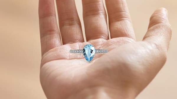 Aquamarine Diamond Ring: A Match Made in Heaven - BridalTweet Wedding Forum & Vendor Directory