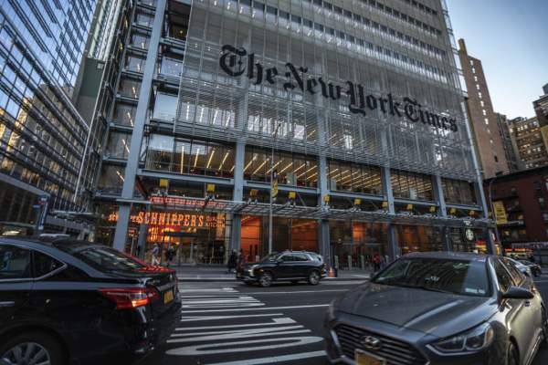 New York Times Tech Union Goes on Strike 1 Day Before Election | The Epoch Times