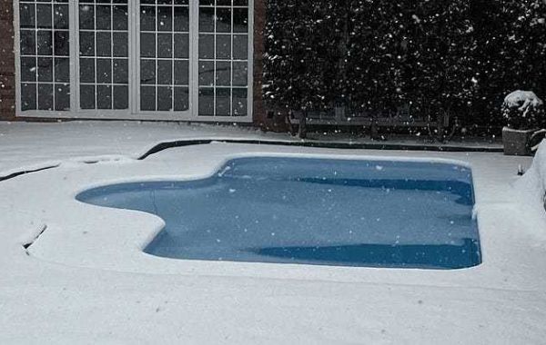 Winterizing a swimming pool