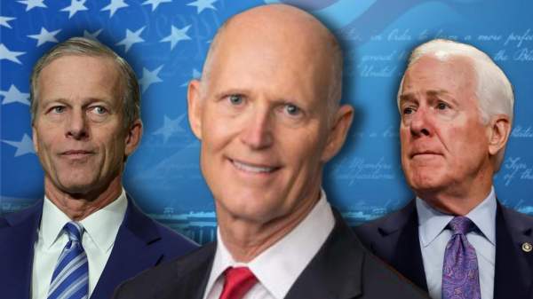 REPORT: Republican Internal Whip-Count for Leadership Vote on Wednesday Is LEAKED — 42 Members Support War-Pigs Cornyn and Thune — CALL YOUR SENATOR and Demand They Vote for the Republican Voter’s Choice — Rick Scott