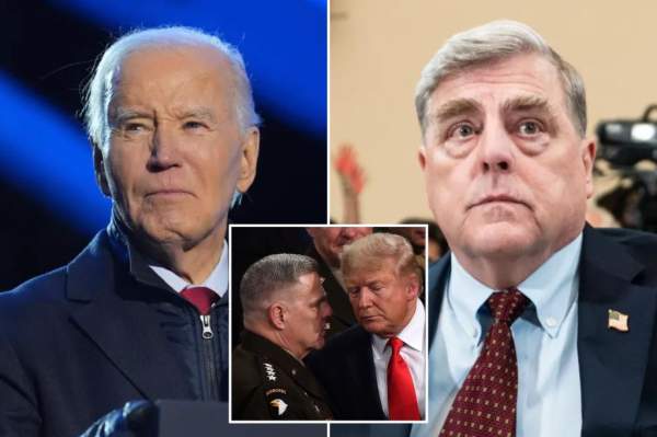 Biden White House considering pre-emptive pardon for retired Gen. Mark Milley who made secret phone calls to China: report 