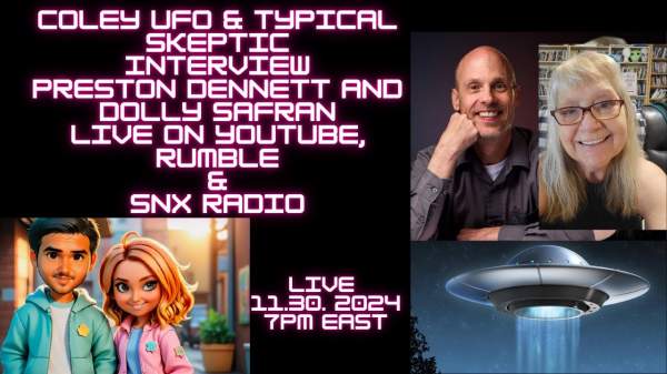 Current State of Ufology - Preston Dennett, Dolly Safran, Coley & Typical Skeptic - YouTube