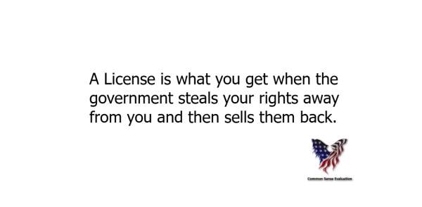 A License - Common Sense Evaluation