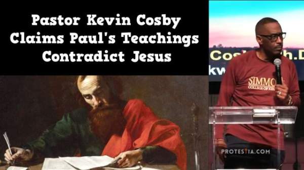 Pastor Kevin Cosby Claims Paul's Teachings Contradict Jesus · Corder