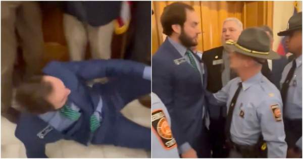 OUTRAGEOUS: Pro-Trump Georgia State Senator Who Previously Tried to Impeach Fani Willis Assaulted and Arrested While Trying to Enter Georgia House Chambers (VIDEO)