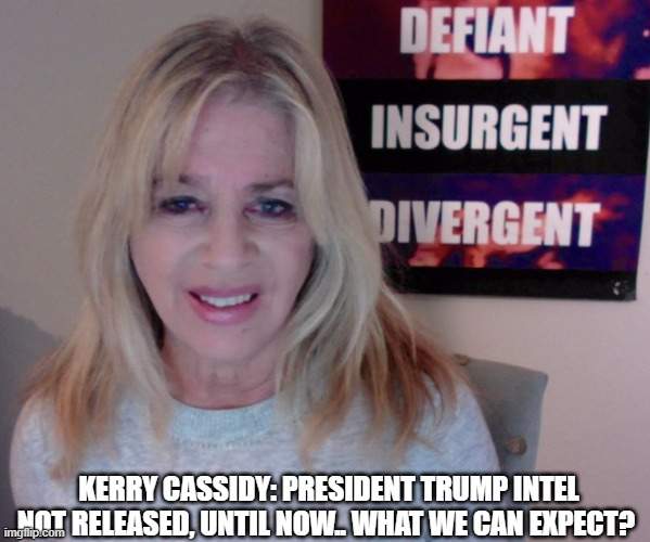 Kerry Cassidy: President Trump Intel Not Released, Until Now.. What We Can Expect? (Video)  | Alternative | Before It's News