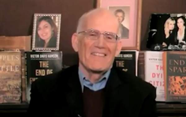 Victor Davis Hanson Can’t Stop Laughing While Talking About Joe Biden’s Farewell Address (VIDEO)