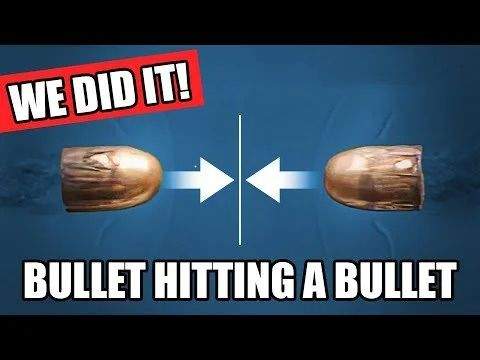 THE IMPOSSIBLE SHOT! Bullets Hitting Bullets In Slow Motion (Video) - Guns in the News