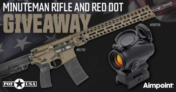 Enter to win a POF Rifle and Aimpoint | Vance Outdoors