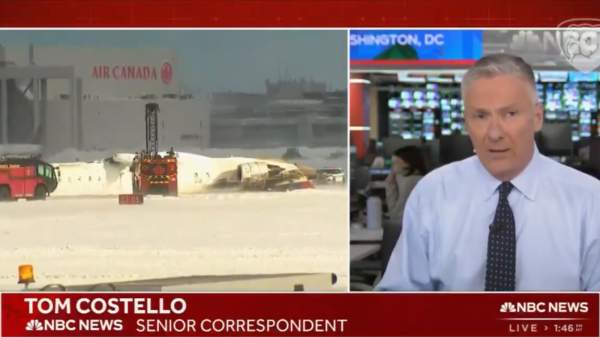 NBC News Reporter Blames President Trump For Delta Plane Crashing…in Canada - Conservative News & Right Wing News | Gun Laws & Rights News Site