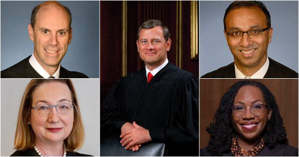 REVEALED: Chief Justice John Roberts Caught in Secretive, Invite-Only Club of Elite Judges and Lawyers That Includes James Boasberg, Beryl Howell, Amit Mehta and Ketanji Brown Jackson