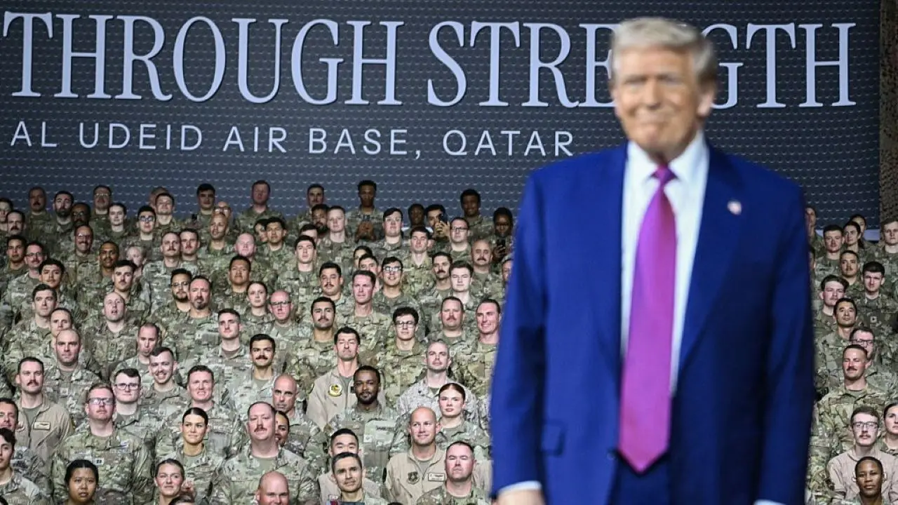 Trump addresses US troops in Qatar, touts pay raise | Fox News