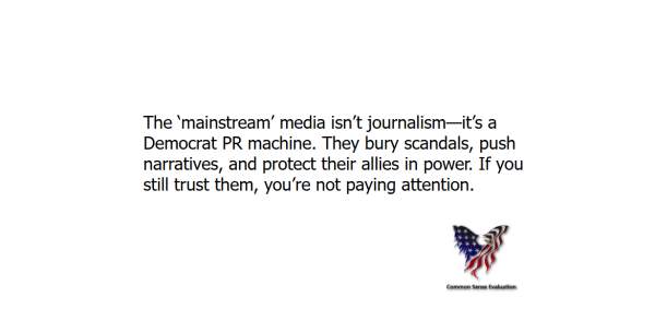 A Democrat PR Machine - Common Sense Evaluation