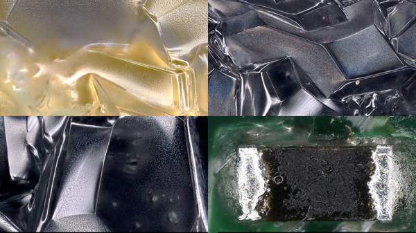 Amazing microscopy photos reveal how freezing crystals attempt to mimic electronic structures they are touching