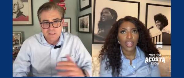 Jim Acosta, Jasmine Crockett Are Baselessly Petrified That Trump Will Throw Her In The Slammer – IJR