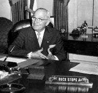 Harry S Truman and his role in creating new State of Israel - American – AmericanMinute.com-William J. Federer
