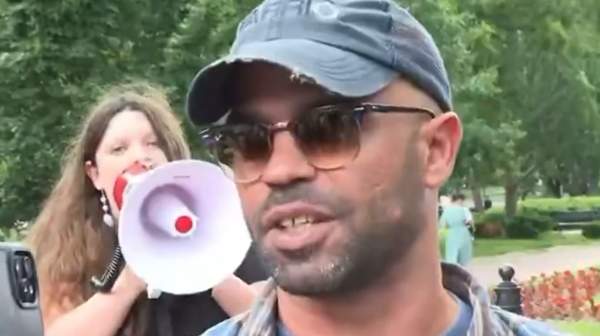 Evil In Our Midst: Possessed Woman Starts Wailing at Proud Boys Presser – Former Democrat Official Appears to Hold Demonic Force and When You See It, You’ll Agree (VIDEO)