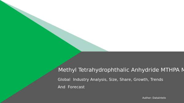 Methyl Tetrahydrophthalic Anhydride (MTHPA) Market Report | Global Forecast From 2025 To 2033