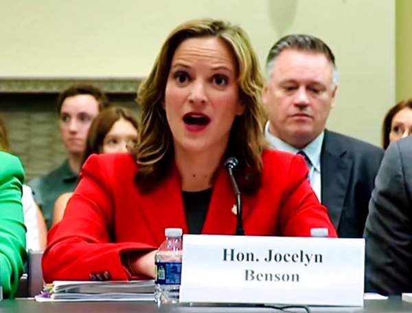 Lawless Jocelyn Benson Pushes New Rules to Make It Easier to Cheat in Michigan Elections – Then Skips Her Own Hearing on the Changes