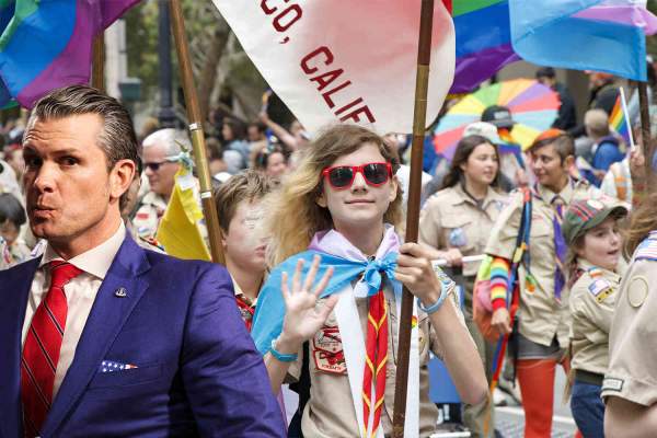 Pete Hegseth is preparing to cut the U.S. military’s ties with the organization formerly known as The Boy Scouts. | Not the Bee