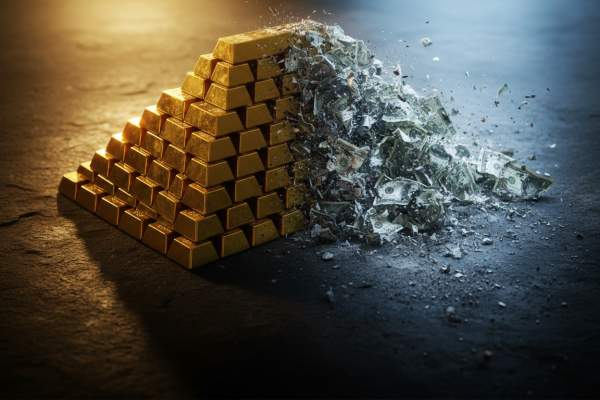 Gold and silver prices plunge due to strong dollar and fading Fed rate cut expectations   – NaturalNews.com