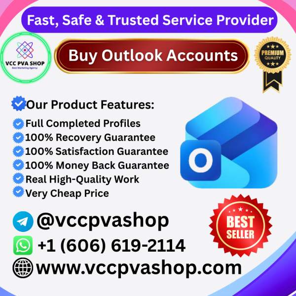 Buy Outlook Accounts - VCC PVA SHOP