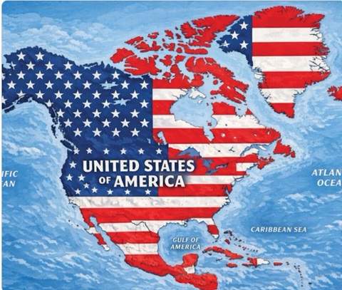 World News:Trump posts brand-new map depicting Canada, Mexico, other countries as part of U.S. - Conservative News & Right Wing News | Gun Laws & Rights News Site